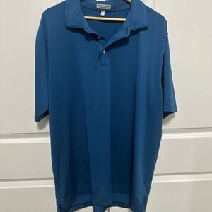 Peter Millar Men's Blue Polo Shirt